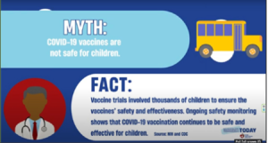 Covid-19 Vaccination Resources for New York State School Districts - Myth V. Fact Videos for Use - Vaccine and Children Myth 1